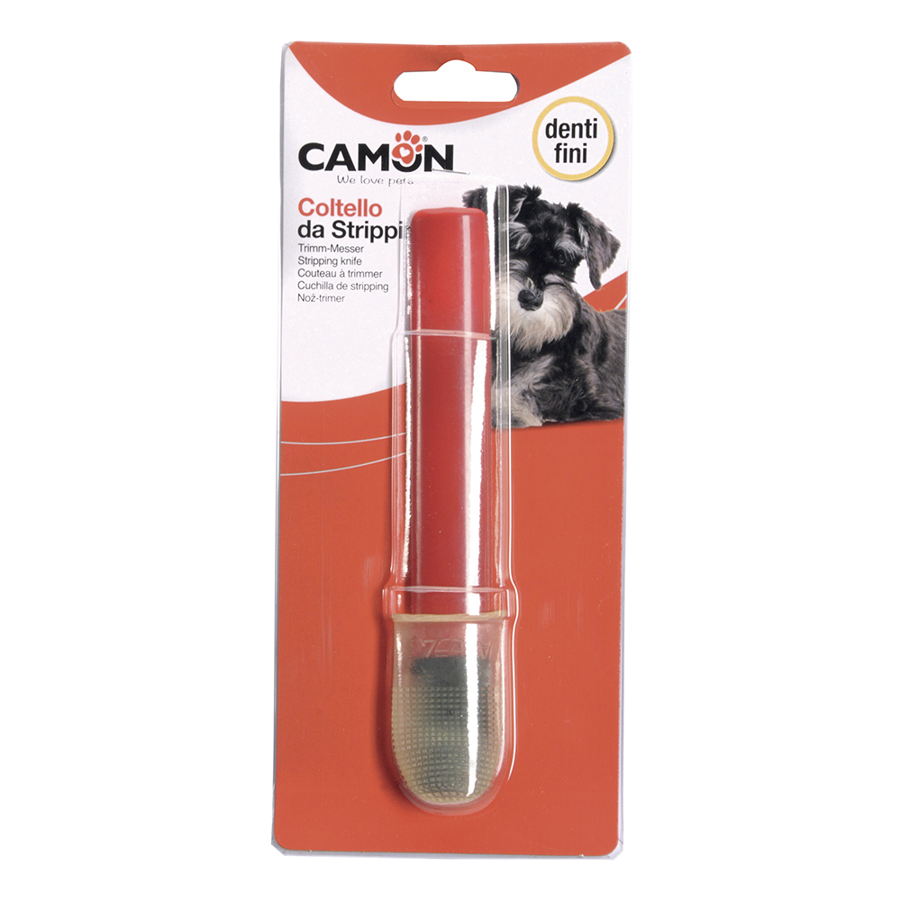 Camon Fine Stripping Knife- Red