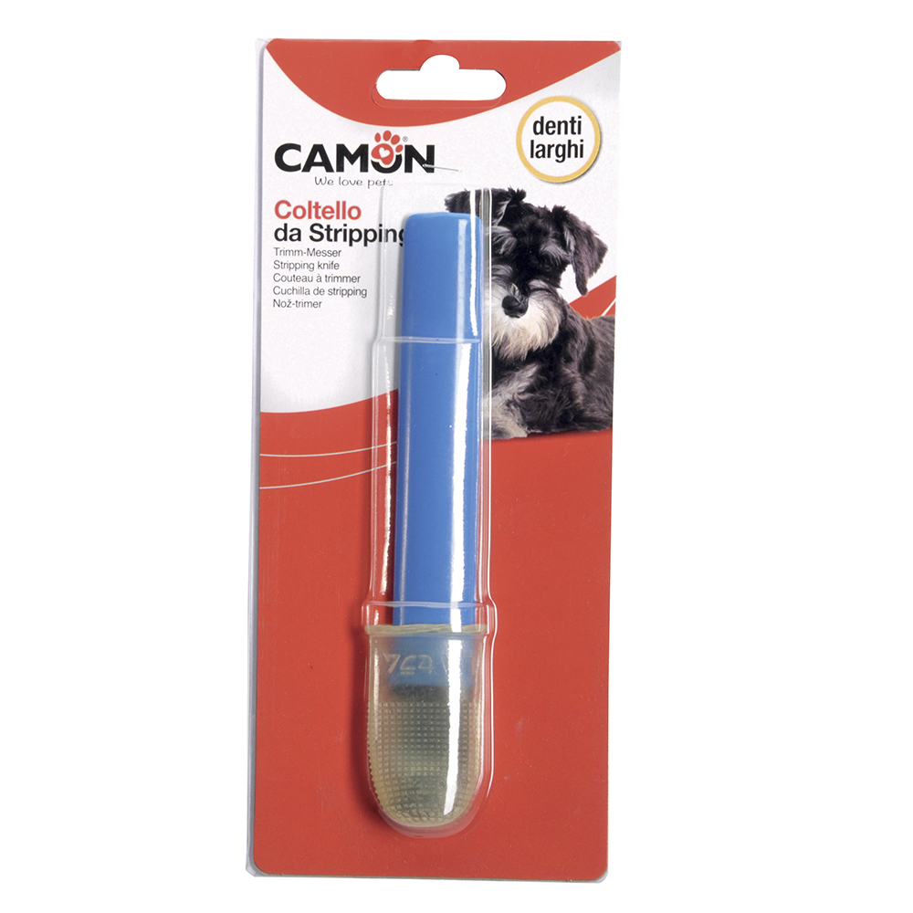 Camon Coarse Stripping Knife- Blue