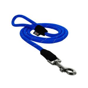 Camon Blue Reflective Rope Leash -10X1200Mm