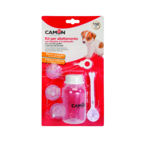 Camon Nursing Bottle Set (150Ml) with Measuring Spoon and Teat Piercing Needle