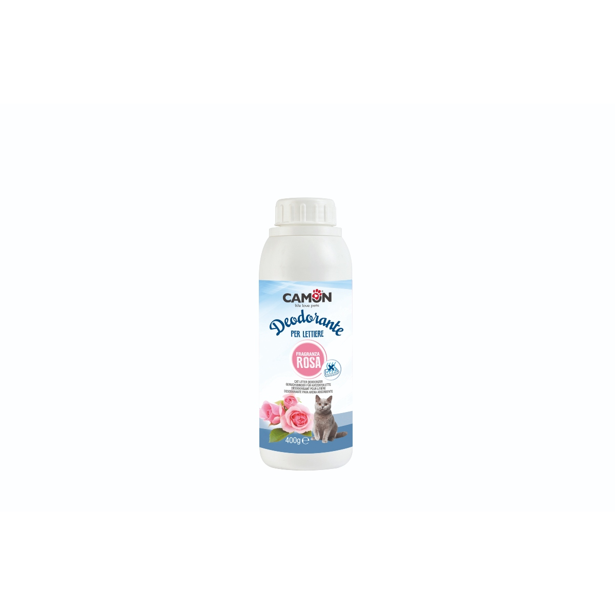 Camon Litter Tray Deodrant.-Rose-400G