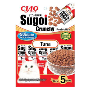 Inaba Ciao Sugoi Crunchy Tuna Flavor Plus Prebiotics