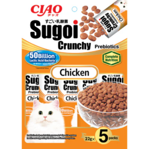 Inaba Ciao Sugoi Crunchy Chicken Flavor Plus Prebiotics