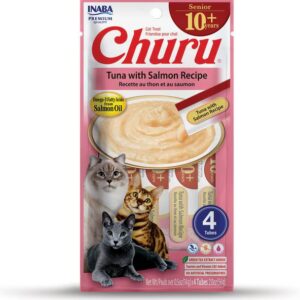 Inaba Churu For Senior Cat Tuna With Salmon Recipe