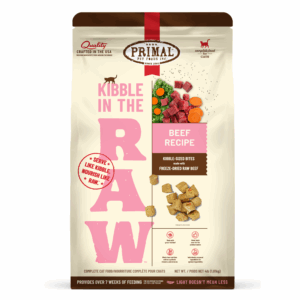 Primal Kibble in the Raw Cat Food - Beef Recipe - 4 lb