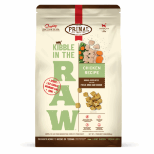 Primal Kibble in the Raw Cat Food - Chicken Recipe - 1.5 lb