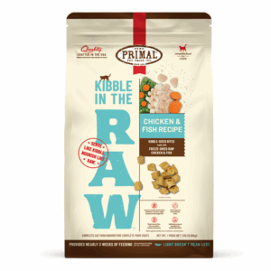 Primal Kibble in the Raw Cat Food - Chicken & Fish Recipe - 1.5 lb
