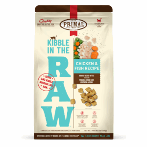 Primal Kibble in the Raw Cat Food - Chicken & Fish Recipe - 4 lb