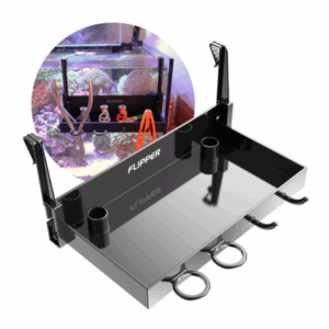 Flipper Tank Buddy Workspace and Utility Tray for Rimless Aquariums