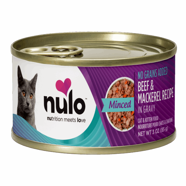 Nulo Cat Minced Beef & Mackerel 3 oz Can