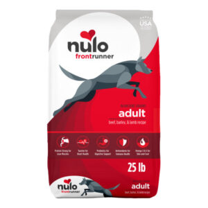Nulo Frontrunner Adult Dog with Beef, Barley & Lamb 25LB Bag