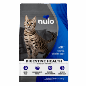 Nulo Digestive Health Adult Cat Chicken & Whitefish 4.5LB Bag