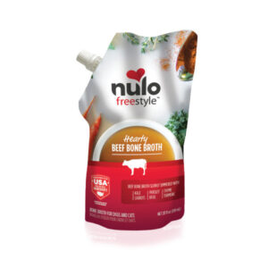 Nulo FreeStyle Dog Cat Beef Bone Broth 20 fl oz Pouch