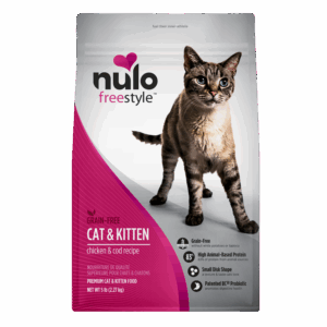 Nulo FreeStyle Cat & Kitten Grain-Free Chicken & Cod 5LB Bag