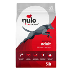 Nulo Frontrunner Adult Dog with Beef, Barley & Lamb 5LB Bag