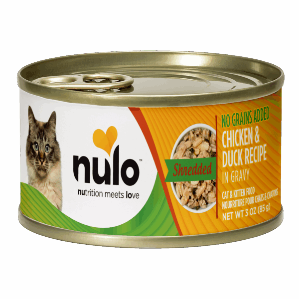 Nulo Cat Shredded Chicken & Duck 3 oz Can