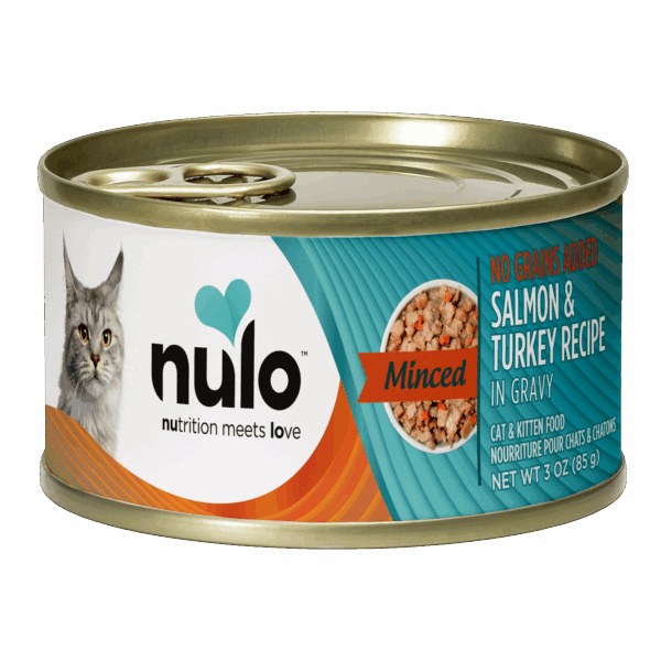 Nulo Cat Minced Salmon & Turkey 3 oz Can