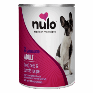Nulo Dog Grain-Free Beef, Peas, & Carrots 13 oz Can