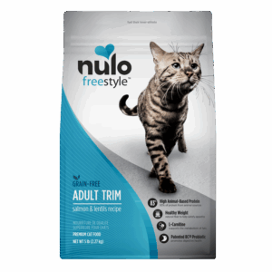 Nulo FreeStyle Adult Trim Cat Grain-Free Salmon & Lentils 5LB Bag