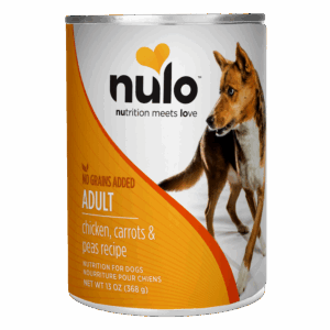 Nulo Dog Grain-Free Chicken, Peas, & Carrots 13 oz Can
