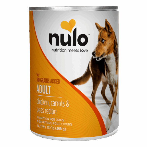Nulo Dog Grain-Free Chicken, Peas, & Carrots 13 oz Can