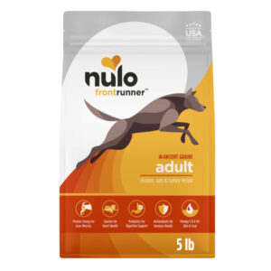 Nulo Frontrunner Adult Dog Chicken, Oats & Turkey 5LB Bag
