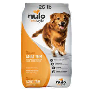 Nulo FreeStyle Adult Trim Dog Grain-Free Cod & Lentils 26LB Bag