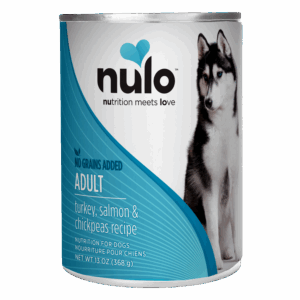 Nulo Dog Grain-Free Turkey, Salmon & Chickpeas 13 oz Can