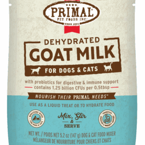 Primal Dehydrated Goat Milk for Dogs and Cats - 5.2oz